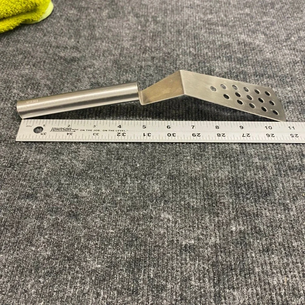 IKEA Stainless Steel Offset Spatula Slotted Turner Perforated Kitchen Utensil